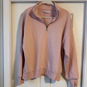 DSG Light Pink Fleece Quarter-Zip